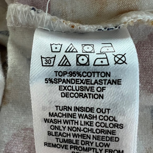 Tahari Apple‎ Floral Print Top Girls Toddler 24M Long Sleeve - Picture 6 of 8